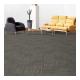 Striped Commercial Modular Carpet 50x50cm PP Tiles With Bitumen Backing