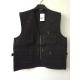 vest, waistcoat, polyester fabric, weeding vest, weeding waistcoat, S-3XL, black color