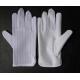 Inspection Cotton ESD Hand Gloves Antistatic For Electronic Production Line