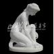 Natural Stone(Marble) Western Lady Sculpture/Statue