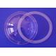 200W 300W Transparent Plastic LED Cover 168MM Dia With Gasket