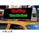 Mobile Outdoor Taxi Top Advertising LED Display With 5000 Nits Brightness