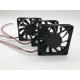 60 Mm Computer Cooling Fans Ball Bearing 12V DC Plastic Housing Low Noise
