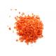 Orange Color Dried Vegetable Chips 5x5mm / Dehydrated Vegetable Flakes