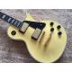 Custom guitar shop lp electric guitar Cream color 7 ply binding Ebony fingerboard Golden hardwares Grover tuner Randy Rh