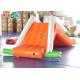 Blow Up Slip N Slide Outdoor Indoor Mini Inflatable Pool Slide Air Tight For Amusement Park