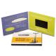Digital 4.3 Video Brochure , LCD Screen Video Greeting Card 512MB Memory