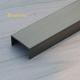10mm Stainless Steel Metal Bullnose Border Edge Trim Hairline Surface