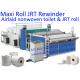 On Line Slitter 300mm Jumbo Roll Toilet Paper Rewinding Machine