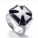 Tagor Jewelry Super Fashion 316L Stainless Steel Casting Rings Collection PXR065