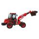 Good Mobility Front Telescopic Wheel Loader 4WD With Extend Bucket Boom