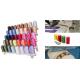 6000M 75D/2 Vivid Color Polyester Embroidery Thread For Computer Embroidery Machine