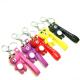 Soft Touch PVC Plastic Custom 3D Bear Figure Key Chain Waterproof Use In Promotional Gifts