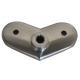 Satin / Mirror Stainless Steel Railing Components , 135 Degree Corner Saddle