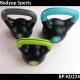 Crossfit Fitness Equipment Kettlebells Plastic Cement Material OEM Service