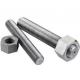 Nickel Alloy Threaded Stud Bolt UNS N06600 Inconel 600 Cold Galvanized Surface