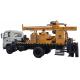 Full Hydraulic Truck Type Water Well Drilling Equipment 132kw Diesel Engine Power