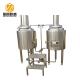 1BBL Pilot Professional Beer Brewing Equipment Malt Mill 100L With Brew Kettle
