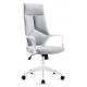 Sturdy Narrow High Back Executive Leather Ergonomic Office Chair Revolving Style