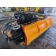 Orange Heavy Duty Flail Mower With Mechanical Power Source - Cutting 600mm-2000mm ISO9001/CE Certified