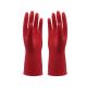 Waterproof Flocklined Household Rubber Gloves  Cleaning Gloves Durabe Reuasble
