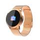 HaoZhiDa HZD1801G gold smart watch with heart rate function good for gift and smart watch round