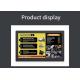Capacitive Touch Power Over Ethernet Tablet , Touchscreen Digital Signage
