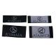 Washable Woven printed Clothing labels , eco-friendly woven clothes labels