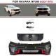 ABS Plastic Car Bumper Accessories Body Kits Face Lift For Nissan Navara NP300