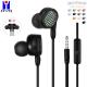 10mm Speaker 100dB Wired Noise Cancelling Earphones For Sleeping