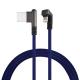 U Elbow Usb To 8 Pin Cable For IPhone7 8 X Xs IPad Length Customized