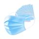 Anti Dust / Coronavirus 3 Ply Disposable Face Mask 90% Filter Efficiency Blue Color