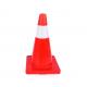 SH-X055 PVC Traffic Warning Products Safety Cone 45cm Height with Reflective Tape