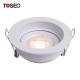 Apartment Recessed Cob Downlight GU5.3 Round Black Adjustable LED Down Light