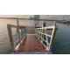 HDPE Floats Aluminum Floating Dock Gangway Marine Floating Platform Pier