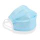 Blue Disposable Dust Masks Antibacterial Surgical Face Mask With Earloop