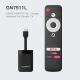 4K HD Smart TV Dongle Small TV Stick Android 10 S905y2 Quad Core 2.4G / 5g Dual WiFi