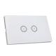 MXQ 2 Gang Voice Control WIFI Remote Control Switch Fireproof ABS Plastic Material
