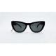 Women acetate Frame Big Cateye shape Sunglasses Sparkling Crystal decoration Brand Designer Shades