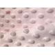 Pink Colour Plush Minky Pl For Baby Plush Blanket Material 160CM Width