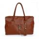 Women Style Cowhide Leather Design Brown Shoulder Bag Handbag #2589
