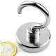 Neodymium pot magnet hooks high performance steel suction assembly