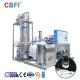 10 Tons Solid Flat Cut Ends Edible Tube Ice Machine R404a PLC Control