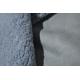 Polyester 160cm Micro Polar Velvet 100p Grey Suede Composite
