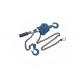 3 Ton Handle Hoist Tackle Block , Chain Pulley Block with 1 Year Warranty