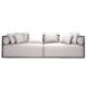 Comfy Sectional Couch Comfortable 2 Seater Sofa ODM Hotel Lobby Furniture Dustproof