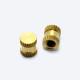 Brass Insert Nut Brass Insert Knurled Nut Blind Hole Nut Hollow Nut Through Hole Nut for Hot Melt, Plastic