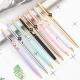Crystal Ball Point Pen 0.7MM Gel Pen Cute Design Stationery with 240M Writing Length