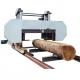 high quality Log Wood Processing Sawmill Machine Horizontal Portable bandsaw sawmill Woodworking band Sawmill