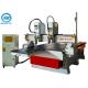 2 Seperated Spindles 4th Rotary Axis 300mm Cnc Wood Router Machine